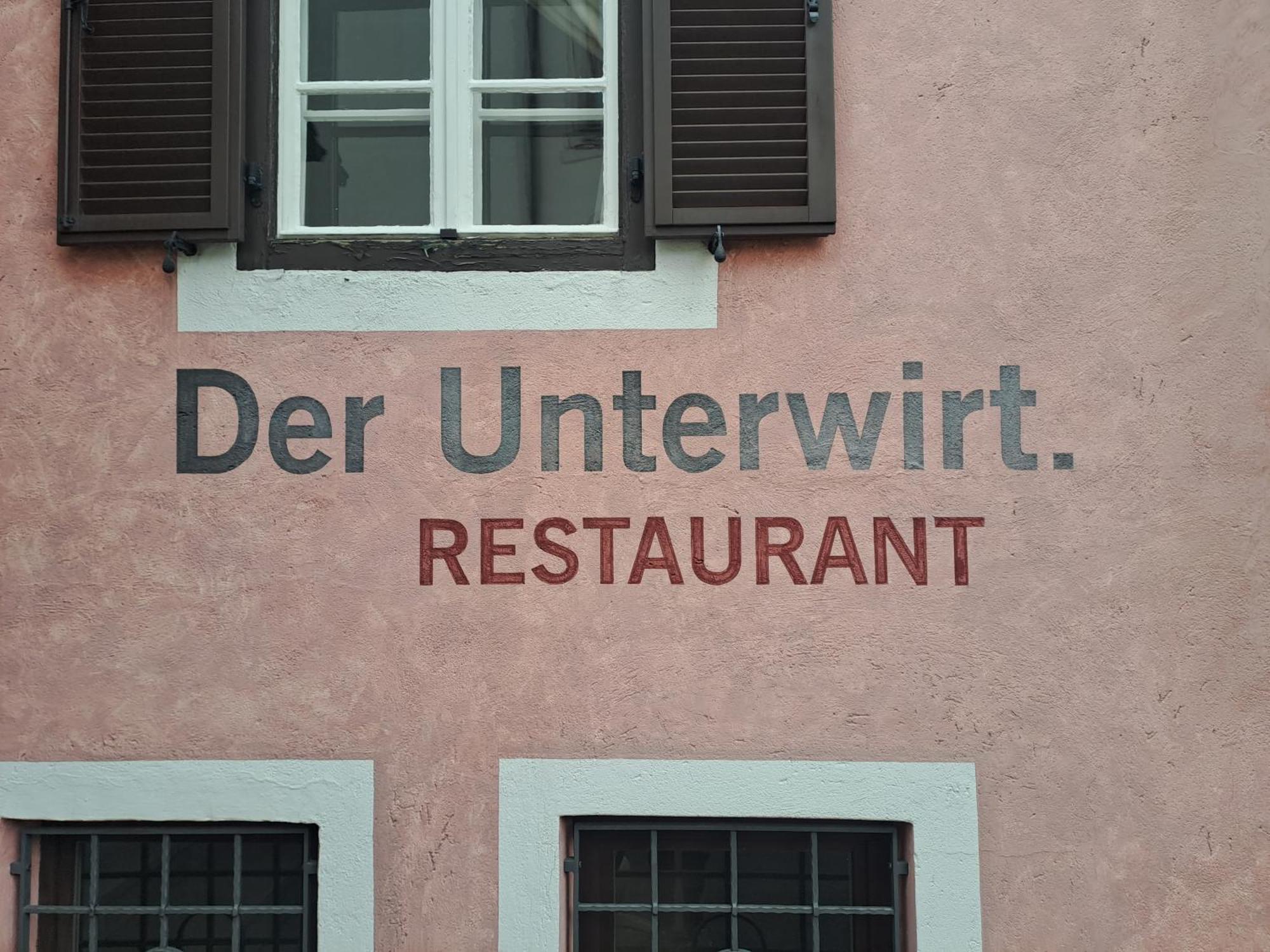 Der Unterwirt Guesthouse And Restaurant Chiusa Ngoại thất bức ảnh